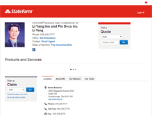 Tablet Screenshot of liyanginsurance.com